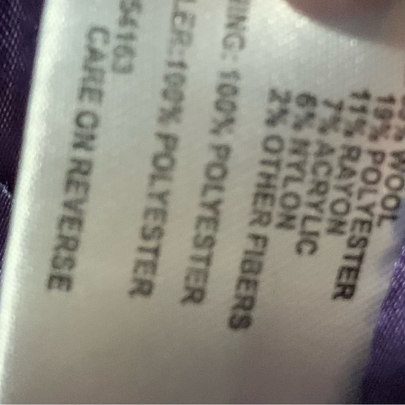 Calvin Klein Wool Blend Pea Coat - Picture 3 of 3